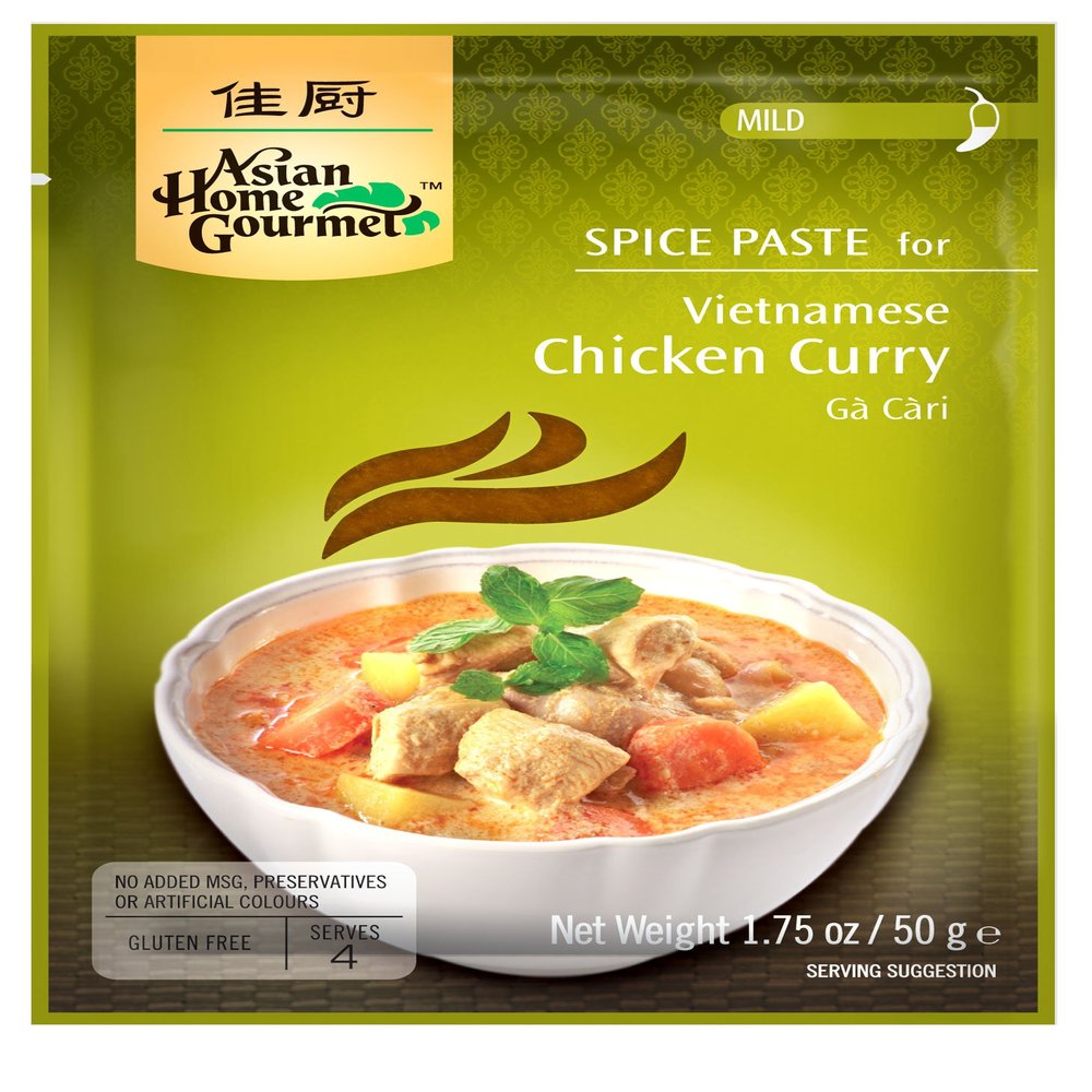 Asian Home Gourmet: Vietnamese Chicken Curry (G Cari) 1.75 oz (Pack of 12)