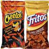 Cheetos Crunchy Xxtra Flamin Hot & Fritos Chili Cheese Corn Chips Snack Care Package for College, Military, Sports Approxiamtely 8.0 Oz (4) view 1
