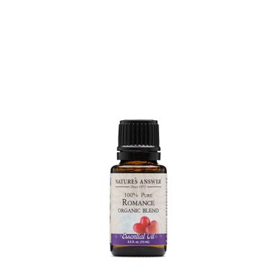 Nature's Answer 100% Pure Organic Essential Oil Blend, 0.5-Ounce, Romance
