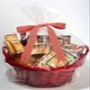 A1BS Clear Cello Cellophane Bags Gift Basket Package Flat Gift Bags (18 in X 24 in Round Bottom) view 2