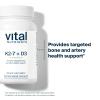 Vital Nutrients Vitamin D3 + K2-2000 IU - Vitamin D3 K2 Supplement - Vitamin D Complex for Healthy Calcium Levels, Muscle & Bone Health - Gluten, Dairy, Soy Free - 60 Capsules view 3