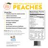 Snack Size Delicious Peaches - All Natural 100% Freeze Dried Peaches: No Added Sugar or Preservatives, Paleo, Gluten-Free. Healthy Snack for Children & Adults (0.6 Oz) view 4