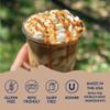 Jordan's Skinny Mixes Sugar Free Coffee Syrup, Salted Caramel Coffee Flavoring Syrup, Zero Calorie Drink Mix, Lattes, Baking, Protein Shake or Cocktail, Dairy & Gluten Free, Kosher, 25.4 Fl Oz view 4