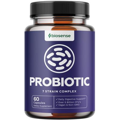 Probiotics and Prebiotics Gut Health Supplements - Advanced Acidophilus Probiotic Supplement for Upset Stomach Relief pH Balance and Digestive Support - Daily Probiotic Immune Support Supplement