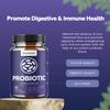 Probiotics and Prebiotics Gut Health Supplements - Advanced Acidophilus Probiotic Supplement for Upset Stomach Relief pH Balance and Digestive Support - Daily Probiotic Immune Support Supplement view 4