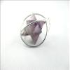 Jet Amethyst Merkaba Pendants Healing Balancing Spiritual Chakra Peotection 2 inch Long Gift Stress Relief Stone view 4