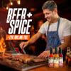 Beer-infused Hot Sauce Variety 3-pack (Includes Asian Sriracha, Garlic Serrano, & Roasty Chipotle) - Craft Beer Gift, Hot Sauce Gift Set, Beer Sauce, BBQ Sauce, Beer Lover, Grill + Man Cave view 4