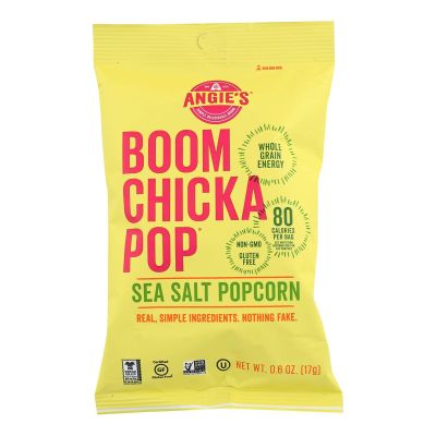 Angie'S Kettle Corn, Ppcrn, Boomchickapop, Sslt, Pack of 24, Size - .6 OZ, Quantity - 1 Case