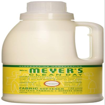 MRS. MEYER'S CLEAN DAY, Fabric Softener, Honysuckle, Pack of 6, Size - 32 FZ, Quantity - 1 Case