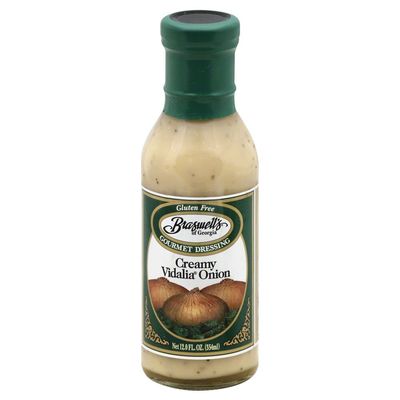 Braswell Dressing Creamy Vidalia Onion 12.0 OZ(Pack of 2)