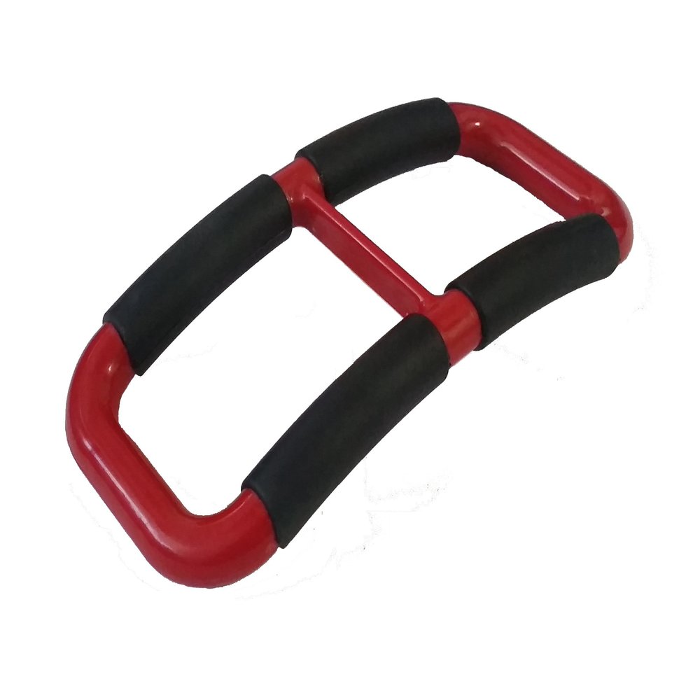 Able Life Handy Handle, Lift Assist Device for Elderly and Disabled, Patient Standing Aid for Handicapped, Red with Rubber Grip