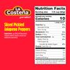 La Costea Sliced Jalapeno Peppers - Pickled Jalapenos - Jalapeno Pepper - Hot Peppers for Mexican Food, Guacamole, Spicy Nacho & Taco Toppings, Enchiladas & Salsa - 12oz, 1 Pack Canned Jalapenos view 2