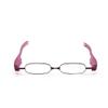 EnzoDate Foldable Reading Glasses Mini Pocket Reader Presbyopic Glasses Large Glasses Frame (Violet, 2, Diopters) view 2