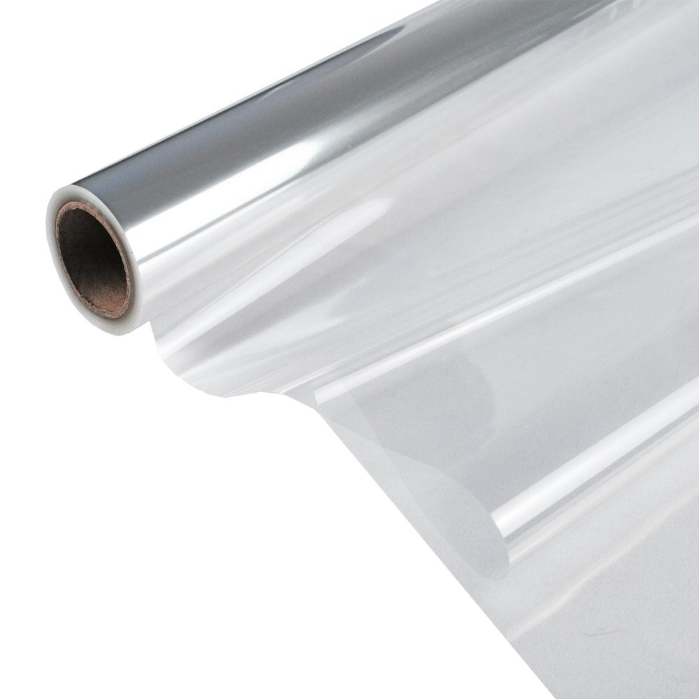 Craft And Party Clear Cellophane Wrap Roll, 40" X 100ft Cellophane, Gift Wrap Roll - Not Folded