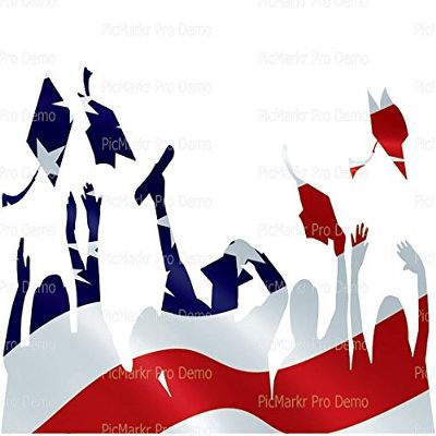 1/8 Sheet - Graduation Party - Edible Cake/Cupcake Party Topper - D21584