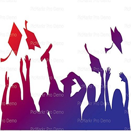 1/4 Sheet - Graduation Party - Edible Cake/Cupcake Party Topper - D21585