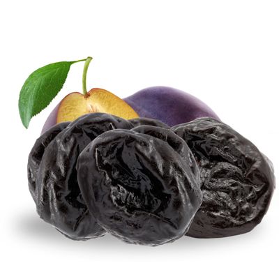 Dried Pitted Prunes Unsweetened by It's Delish, 1 Lb (16 Oz) Bag | Naturally Sweet, No Sugar Added, High Fiber Dried Fruit Snack | Healthy, Moist and Fresh Dry Plums | Vegan, Kosher