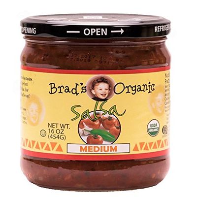 Brad's Organic Salsa, Medium, 16 Ounce