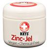 Keys Zinc Jel Vegan, Chemical-Free, All Natural Pure Organic Jellied Avocado Oil for Rashes, Rosacea, and Skin Irritation, 6% Uncoated Zinc Oxide, No Petrolatum, 2 ounces view 1