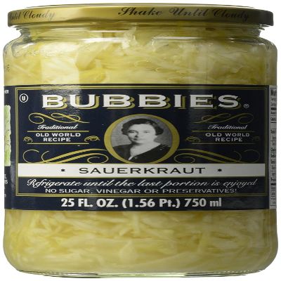 Bubbies Sauerkraut 25.0 OZ(Pack of 3)