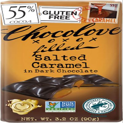 Chocolove Salted Caramel in Dark Chocolate 3.2oz