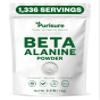 Purisure Beta Alanine Powder 1kg, Pure Beta Alanine Pre-Workout Supplement for Sustained Energy, Beta Alanine Pre Workout Powder for Men and Women, Alanine Supplement for Endurance, 1,336 Servings view 1