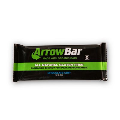 ArrowBar, Chocolate Chip Energy Bar, 1.6 oz, 12 count, Gluten Free, The Original Tennis Bar