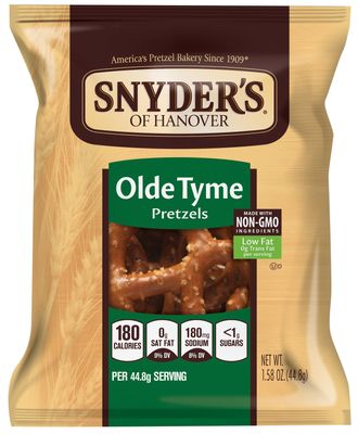 Snyder's of Hanover Olde Tyme Pretzels, 1.58 Ounce (Pack of 60)