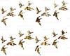 1/8 Sheet - Ducks Flying Hunting Birthday - Edible Cake/Cupcake Party Topper - D21660 view 1