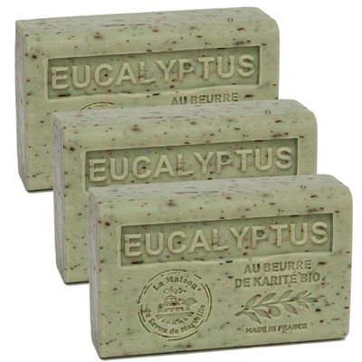 La Maison du Savon Organic Shea Eucalyptus (3 Pack)