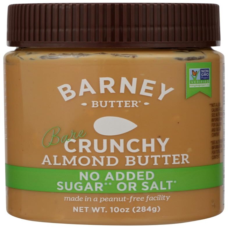 Barney Butter, Bare Almond Butter, Crunchy, 10 oz (284 g) Barney Butter, Bare Almond Butter, Crunchy, 10 oz (284 g) - 2pcs