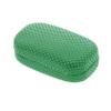 Ron's Optical Hard Mod Green and White Polka Dot with Interior Mirror Contact Lens Travel Case view 1