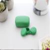 Ron's Optical Hard Mod Green and White Polka Dot with Interior Mirror Contact Lens Travel Case view 4