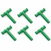 6 Green Knobby Chewy Tubes Speech Therapy Oral Motor Relaxation Aid Autism Awareness view 1