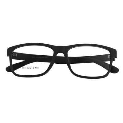 Bi Tao Matte Black Frame Reading Glasses 4.00 Strengths Men Women Large Frame Reading Eyeglasses