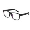 Bi Tao Matte Black Frame Reading Glasses 4.00 Strengths Men Women Large Frame Reading Eyeglasses view 2