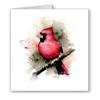 DJ Rogers Fine Art Cardinal - Set of 10 Note Cards With Envelopes view 1
