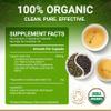 True Veda USDA Organic Green Tea Extract Capsules with EGCG | Premium Plant-Based Green Tea Pills | EGCG Supplements | Low Caffeine | 60 Vegan Capsules view 4
