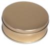 Scott's Cakes Dark Chocolate Covered Cool Mint Oreos in a Large Solid Gold Tin view 2