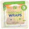 NUCO DUO Certified Organic, SHELF STABLE, All Natural, Paleo, Gluten Free, Vegan Non-GMO, Kosher Raw Veggie NUCO Coconut Wraps. NO Salt Added Low Carb and Yeast Free 10 Count view 1