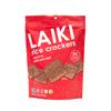 LAIKI Gluten Free Rice Crackers, Red Rice, Resealable 3.53 Ounce Bag view 1