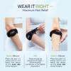 Tennis Elbow Brace With Compression Pad (2-Count) - Effective Pain Relief for Tennis & Golfers Elbow for Men & Women view 4