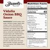 Braswells Gourmet Barbeque Sauce  Small-Batch, Renowned Specialty, Made in USA, Since 1946 (13.5 Ounce, Vidalia Onion) view 2