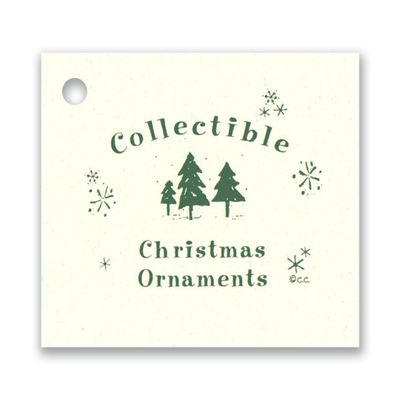 100 Christmas Ornament Tags & 100 Cut Strings for Crafts & Gifts. 1-3/4"x2-1/8 Personalize & Price Your Merchandise.