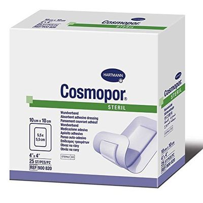 Cosmopor Steril 4 x 4 - Box of 25 by Cosmopor