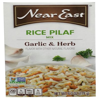 Near East Rice Pilaf - Garlic & Herb 2 Pack (6.3 Oz. Each Box)