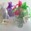 Heelbuddies Heel Protectors. Set of Three Sizes in Clear (S, M, L) view 1