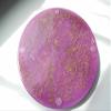 1 Purple Glow Large Charging Plate Crystal Positive Orgone (7 3/4"W-196mm 1"H-25mm, Purple Glow) view 2