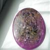 1 Purple Glow Large Charging Plate Crystal Positive Orgone (7 3/4"W-196mm 1"H-25mm, Purple Glow) view 3