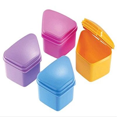Essentials DDB Denture Box, Assorted Colors